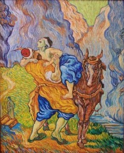 "Il buon samaritano" di Vincent Van Gogh